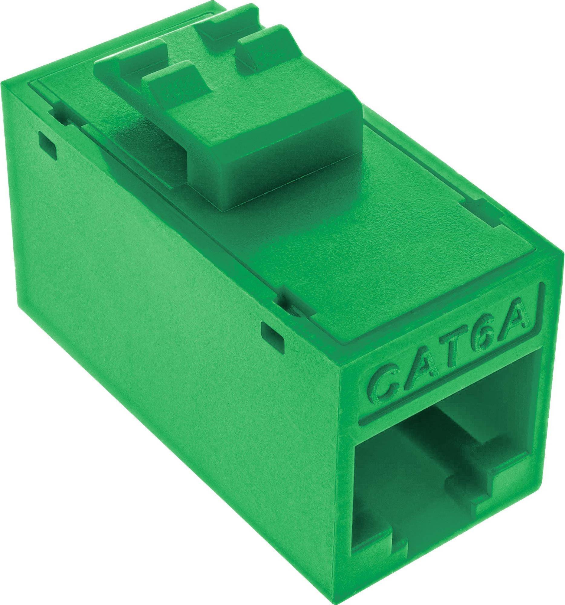 InLine 76217G RJ45 Grøn Plast Cat6a