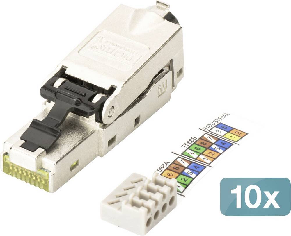 Digitus DN-93631-10 RJ45 Indbygget Modul