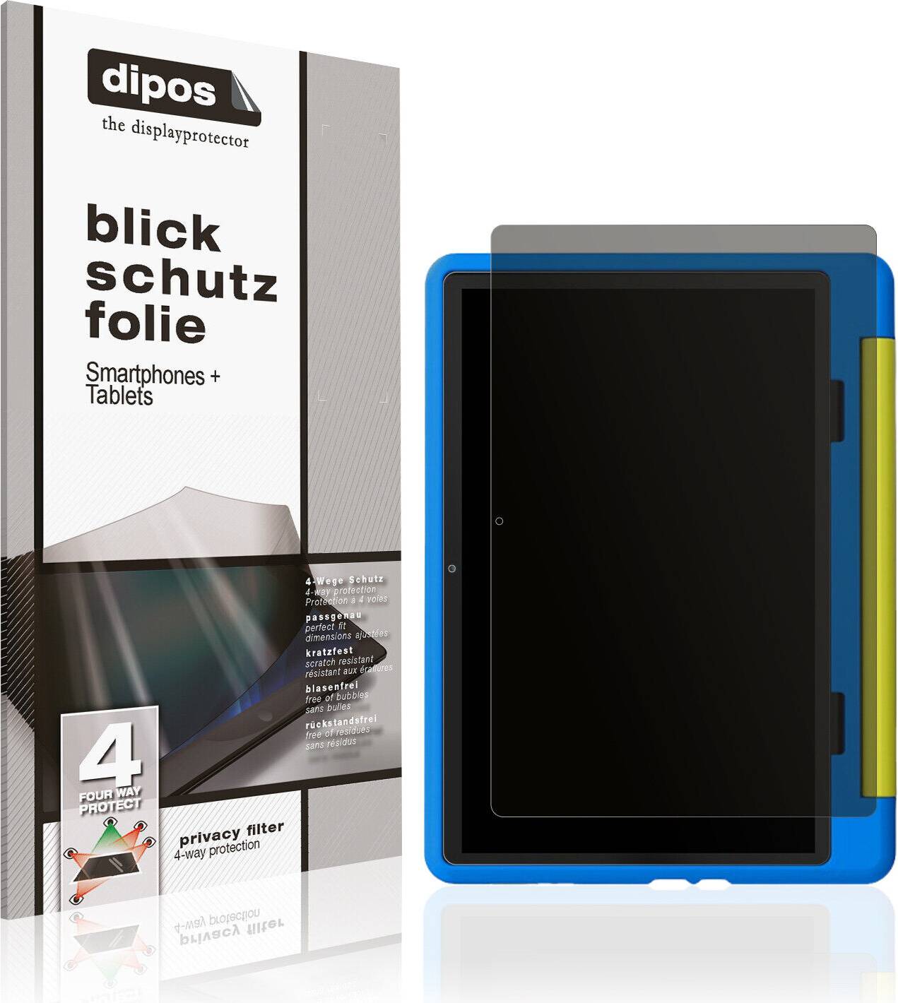 Dipos Freeski KT1016 10.1 Inch Privacy Filter Screen Protector