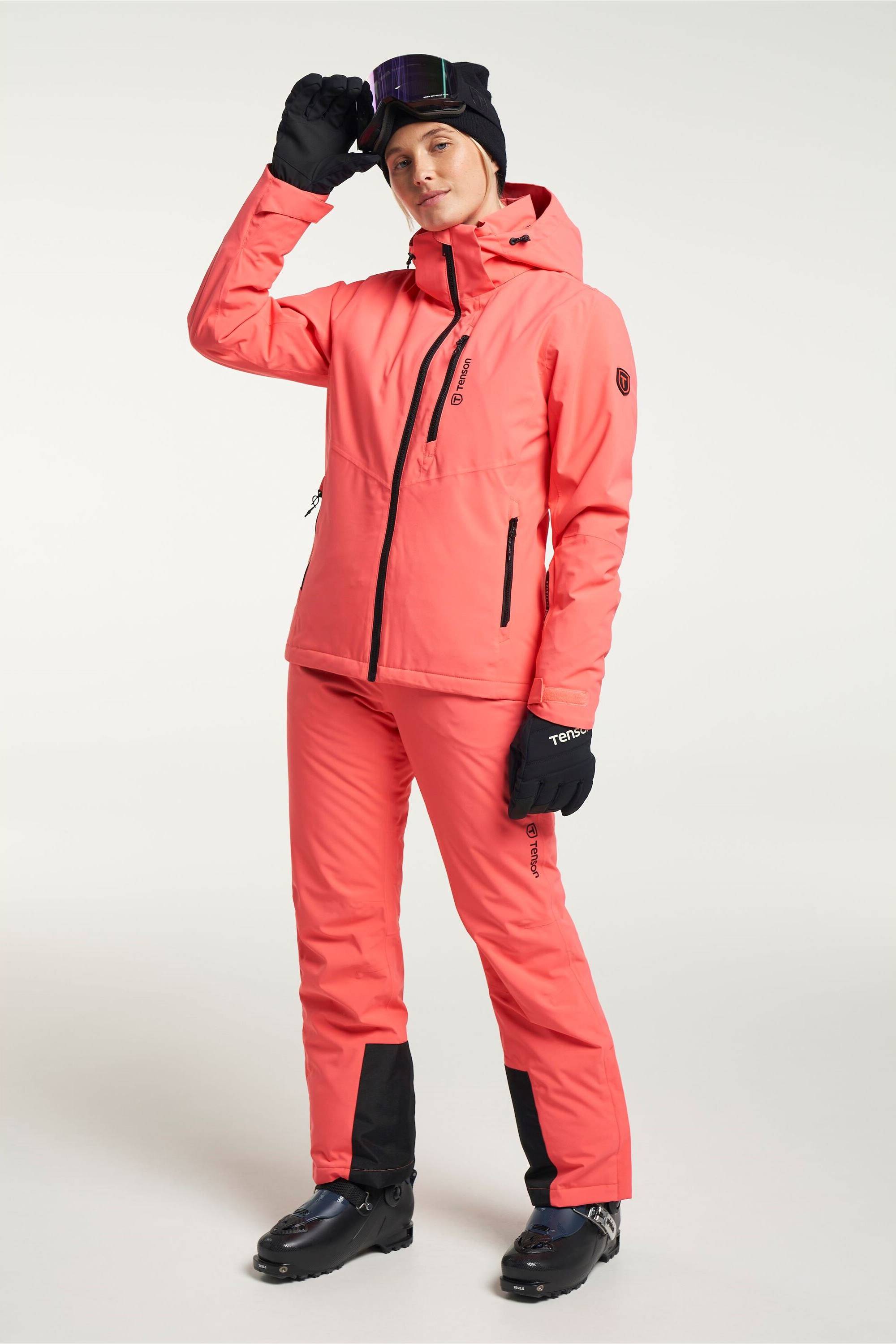 Ski Jacket Woman Coral - Rood