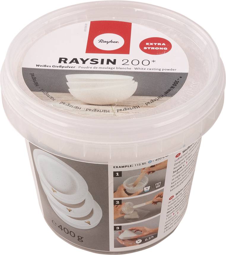 Rayher Gießpulver Raysin 200 Weiß