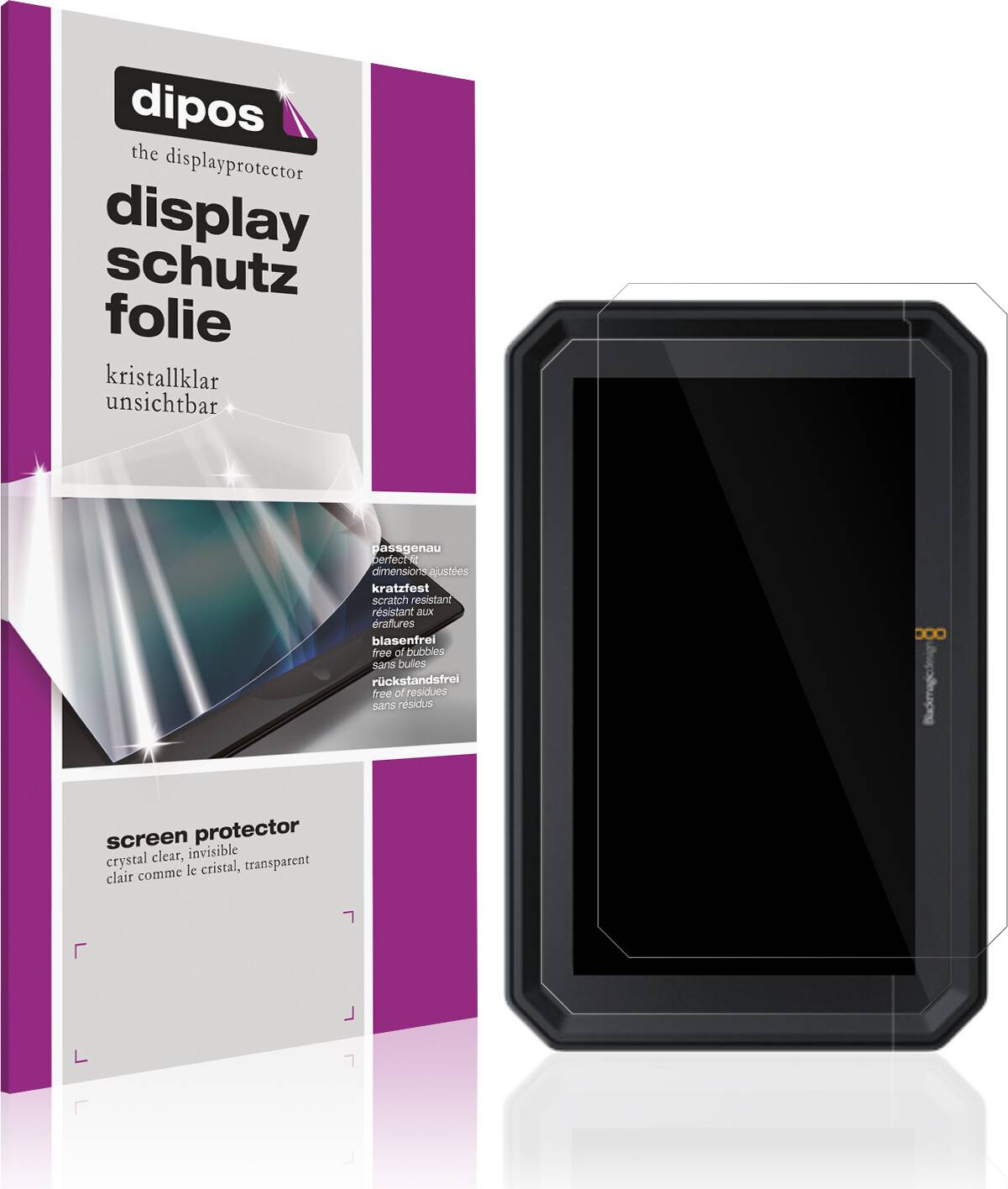 Dipos 2x Screen Protector Pyxis 6K Monitor Protection