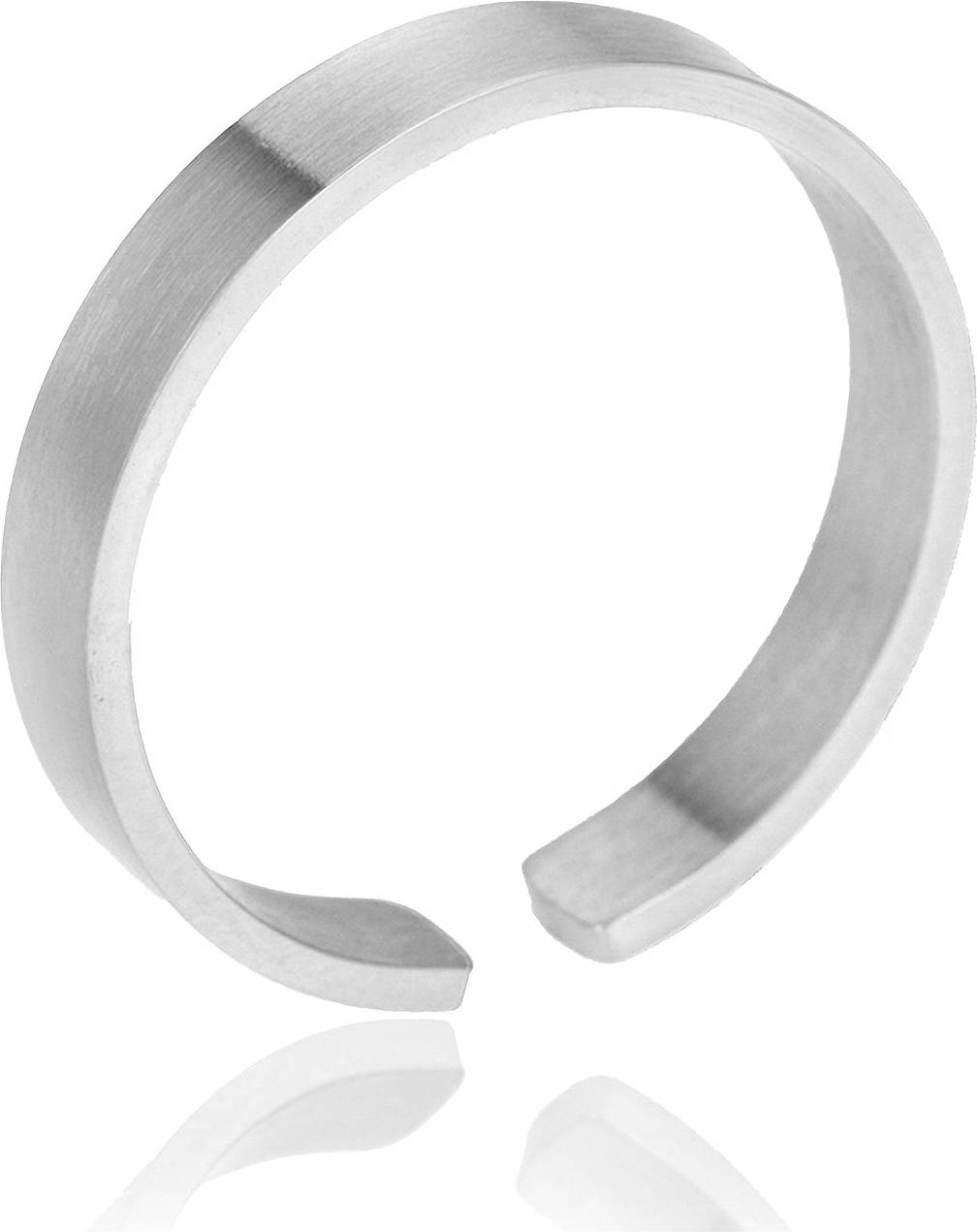 Basic Ring Stål - Silver