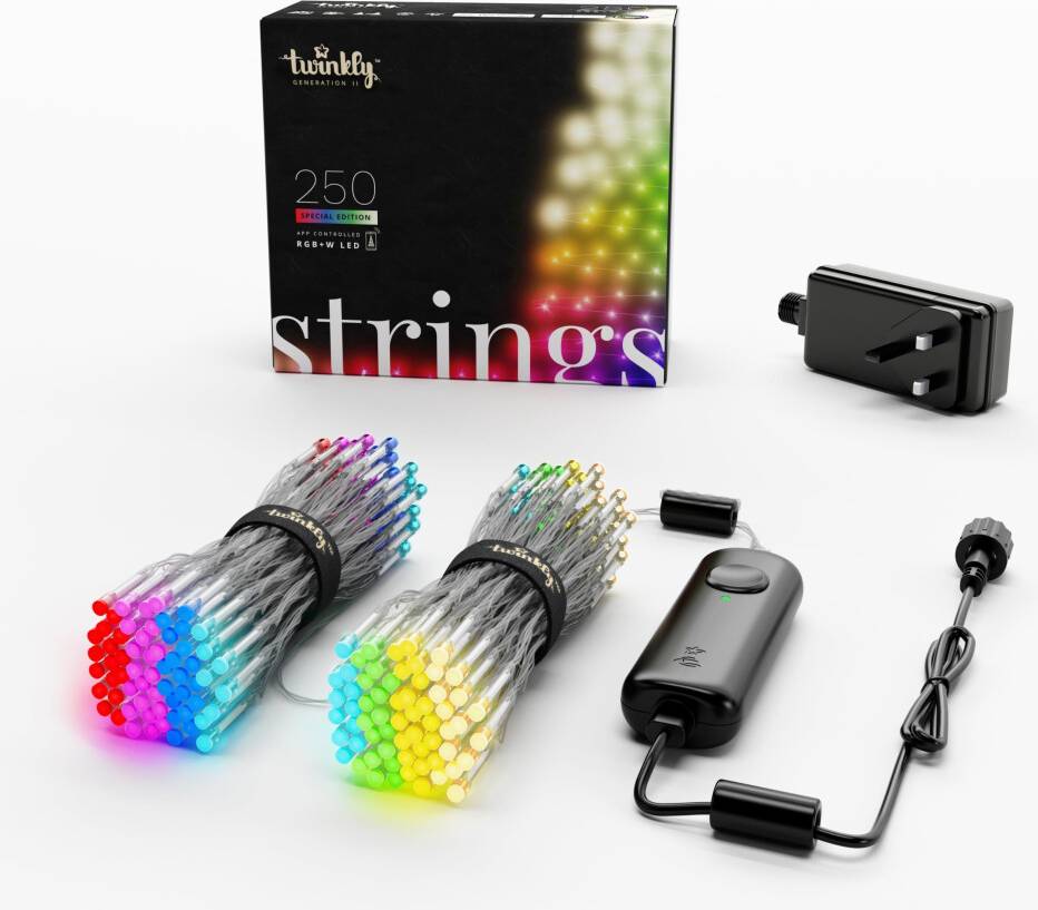 Twinkly led Twinkly Strings 250 LED RGB White LED String Light