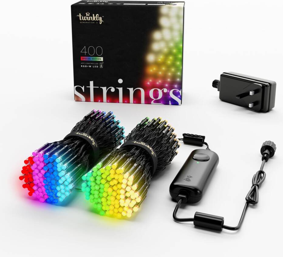 Twinkly led Twinkly Strings 400 LED RGB White LED String Light