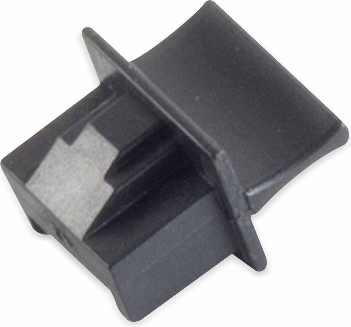 Cache-Poussière Bouchon Helos RJ45 Noir