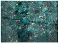 Warren Reed Teal Quartz Effect Blue One Size Chopping Board