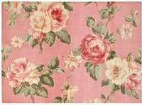 Warren Reed Vintage Pink Textured Roses One Size Chopping Board