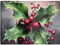 Warren Reed Splashart Holly Multi One Size Chopping Board 40cm