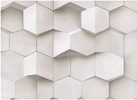Warren Reed Light Dove Grey Geometric One Size Chopping Board