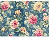 Warren Reed Vintage Roses Multi One Size Chopping Board