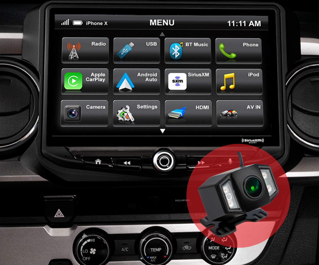 HEIGH10 10 Inch Radio Kit Front Camera