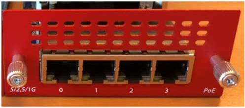 Firebox M 3rd Gen Multispeed PoE+ Module