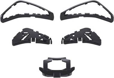 Interkom Adapter Kit Set Neutral - Schwarz