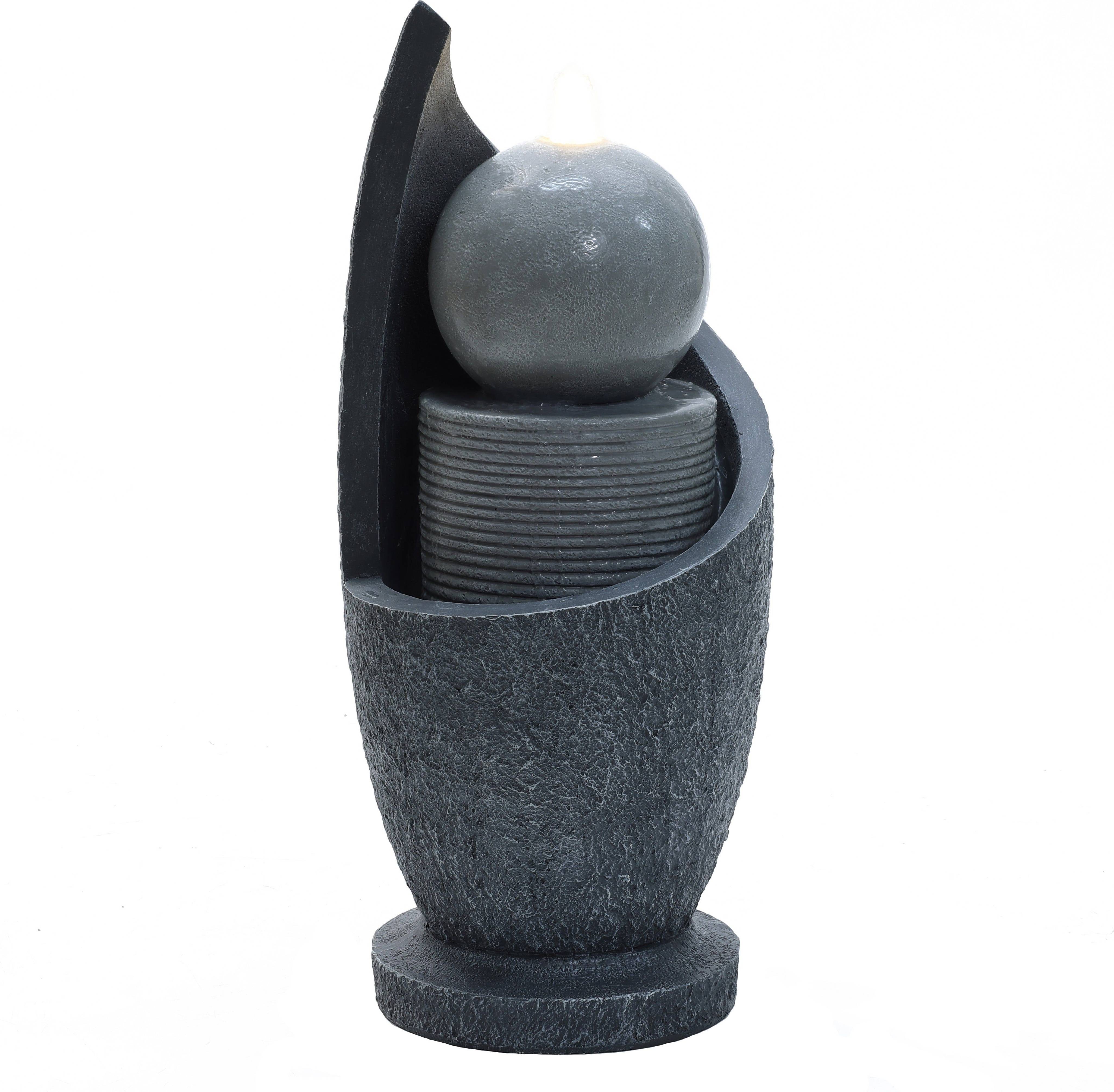 Pump plug Electric Water Feature Zen Cascade LED Plug-In Pump