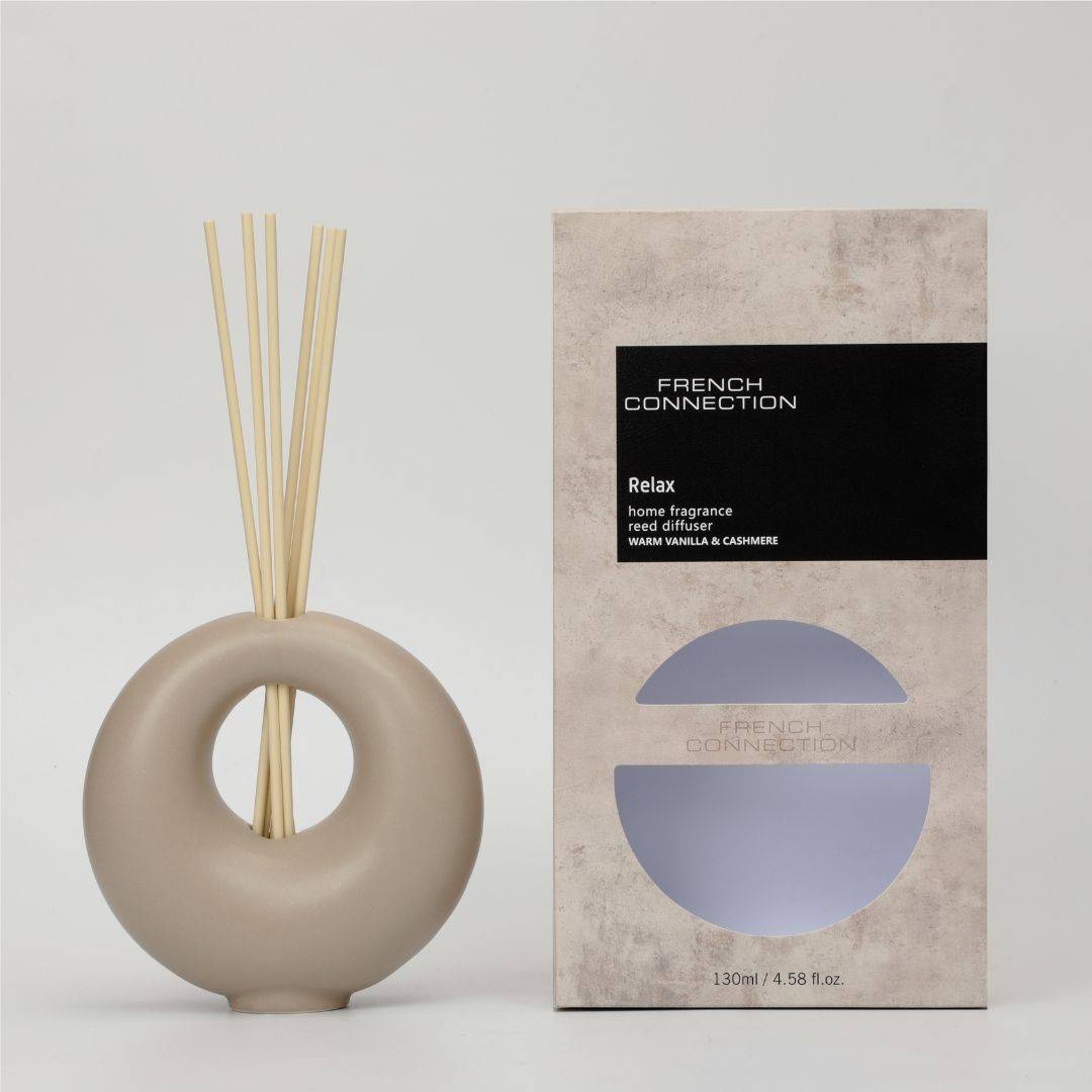 French Connection Warm Vanilla Cashmere Reed Diffuser 130ml