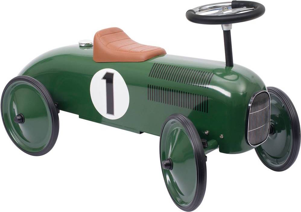 Goki Ride On Metal Vehicle Green