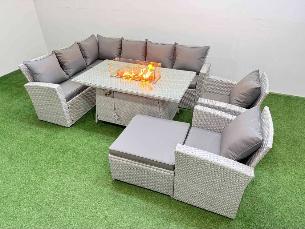 Rattan corner garden sofa Fimous Rattan Corner Sofa Chair Outdoor Lounge Set