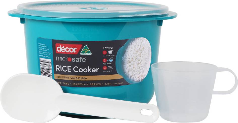 Decor Microwave Rice Cooker 2.75L