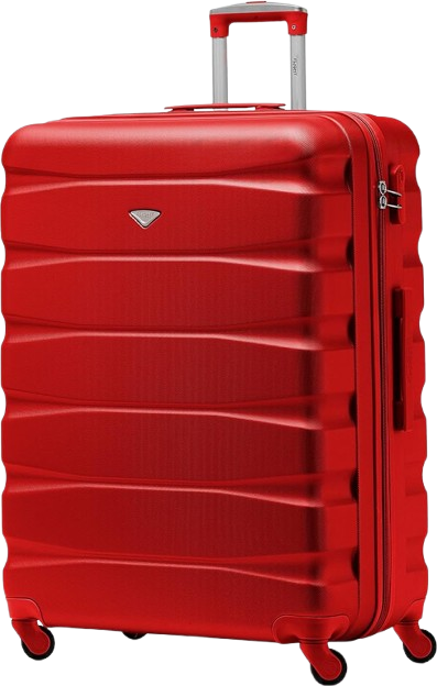 Flight Knight Hard Shell Suitcase 80cm - Red