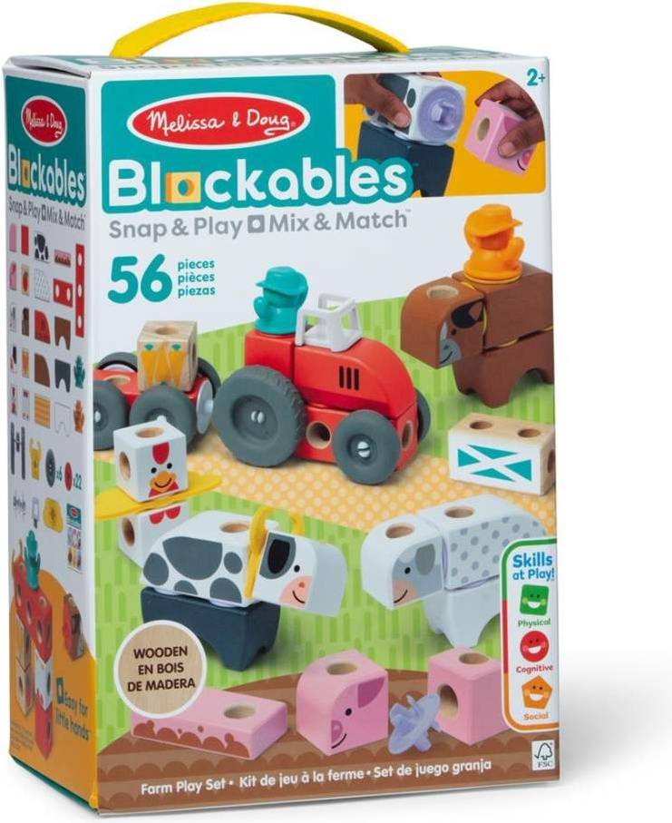 Blockables Lek Set Farm