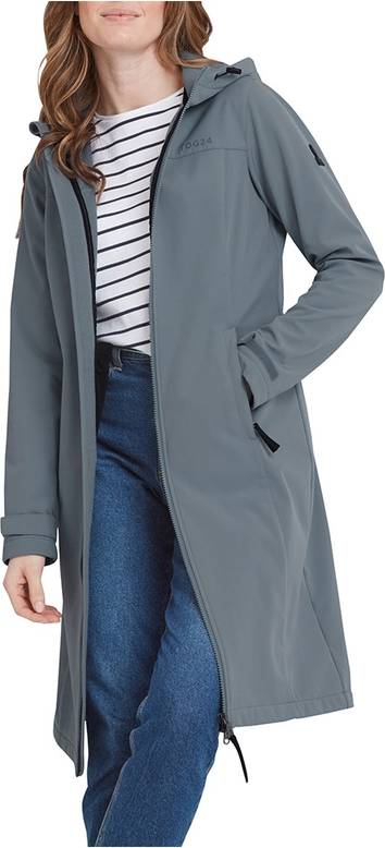 Tog24 Extra Long Softshell Jacket - Graphite