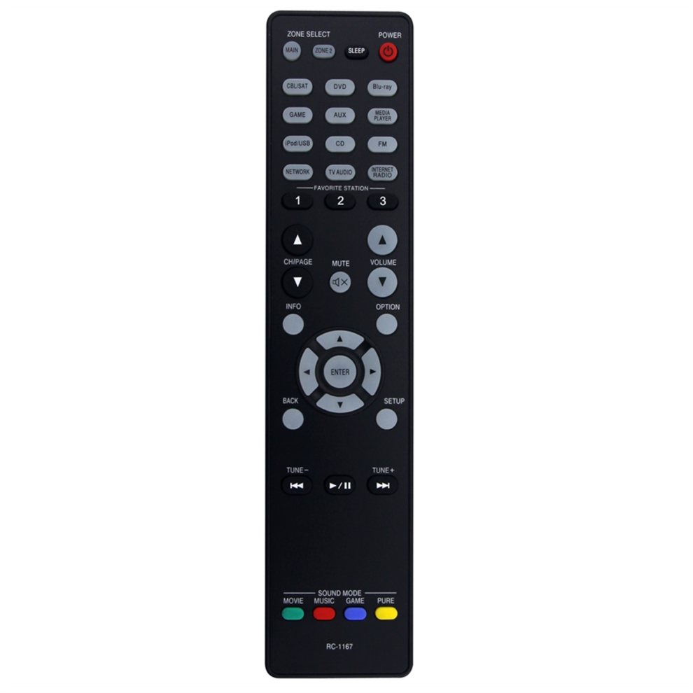 Sans Marque Télécommande RC-1167 Remplacement AV