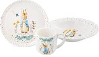 Beatrix Potter Peter Rabbit Three Piece P87151 Dinner Set