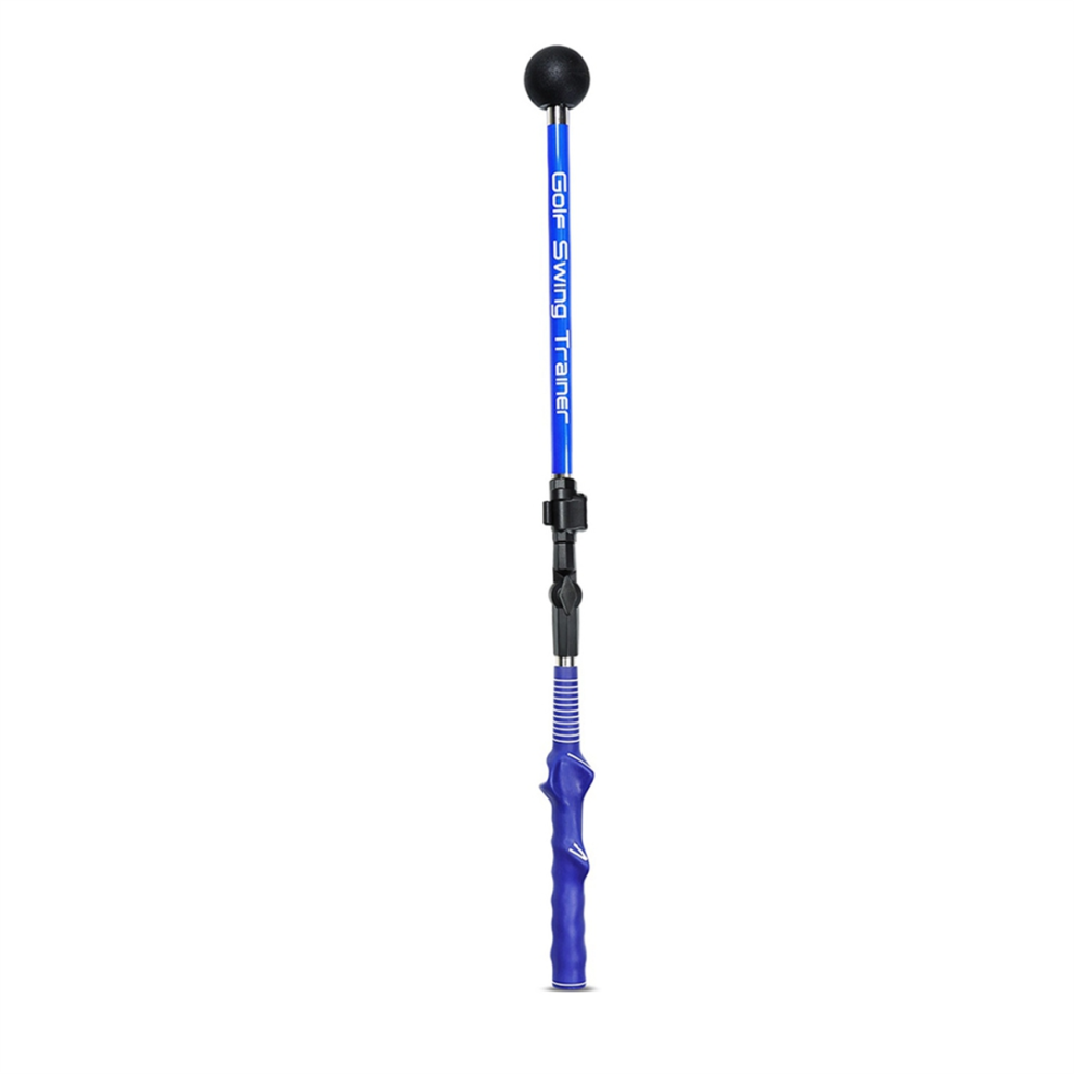 Multi Adjustable Golf Training Aid Stick Blue