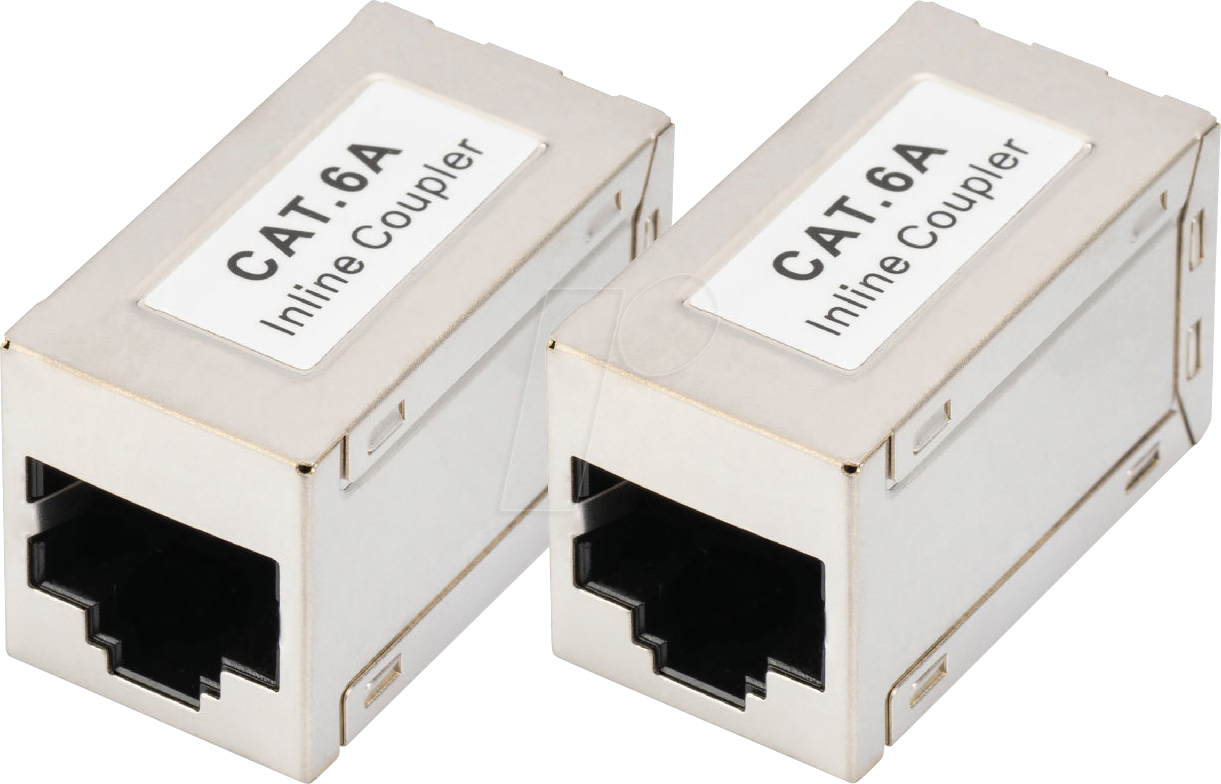 Digitus DN-93905-2 RJ45 Network Coupler 2 Pack