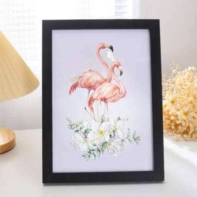Shein Black Solid Color Picture 1pc Photo Frame