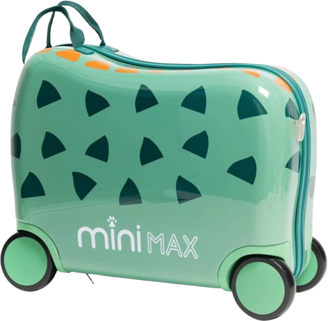 Easyjet cabin bag 45x36x20 Aerolite MiniMax Ride On Suitcase 45cm - Green