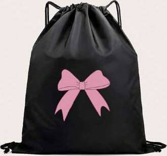 Shein Drawstring Waterproof Backpack - Valentines