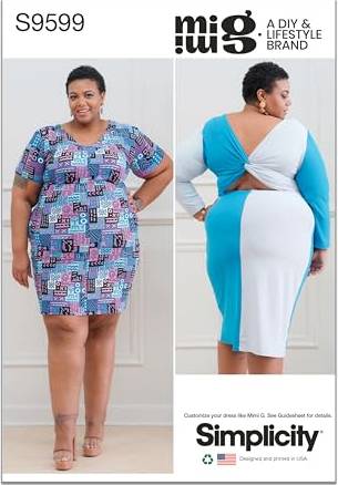 Simplicity Knit Dress Sewing Pattern - S9599