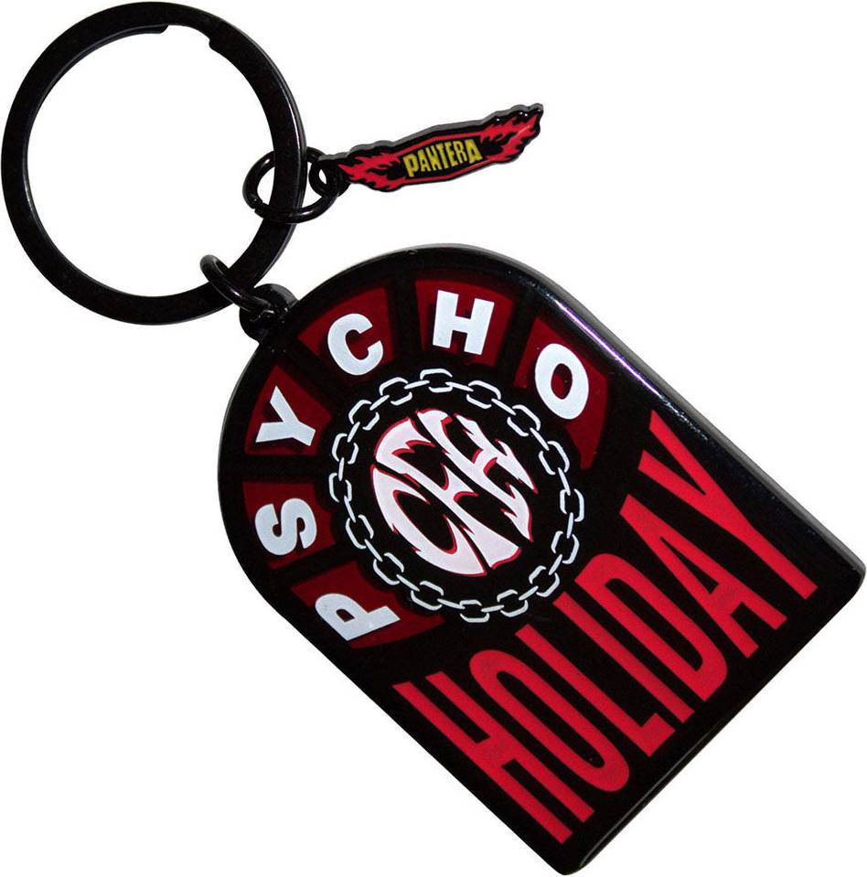 Pantera Holiday Keyring Keychain