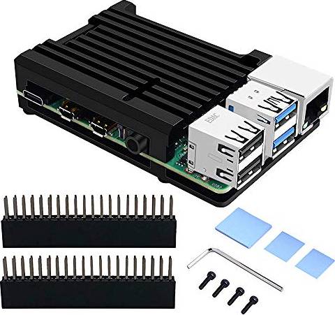 GeeekPi Raspberry Pi 4 CNC Armor Case