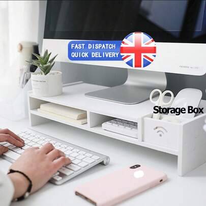 Shein Computer Desktop Monitor Stand Laptop TV Display
