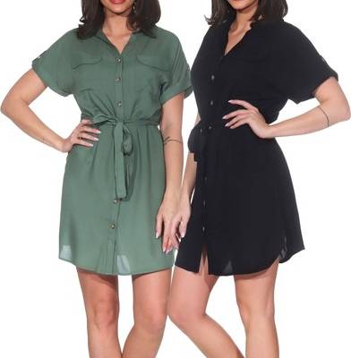 Vero Moda Blusekjole VMBumpy - Sort
