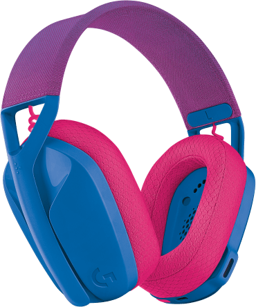 Headsets Logitech G435 Blue and Raspberry