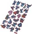 Lilo & Stitch Puffy Stickers Set