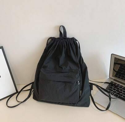 Shein Lightweight Versatile Drawstring Backpack - Unisex