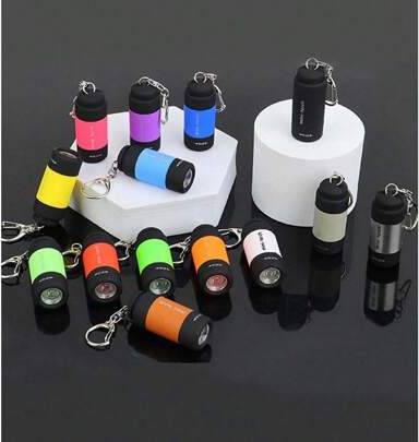 Shein Mini Portable Multifunction Keychain Flashlight