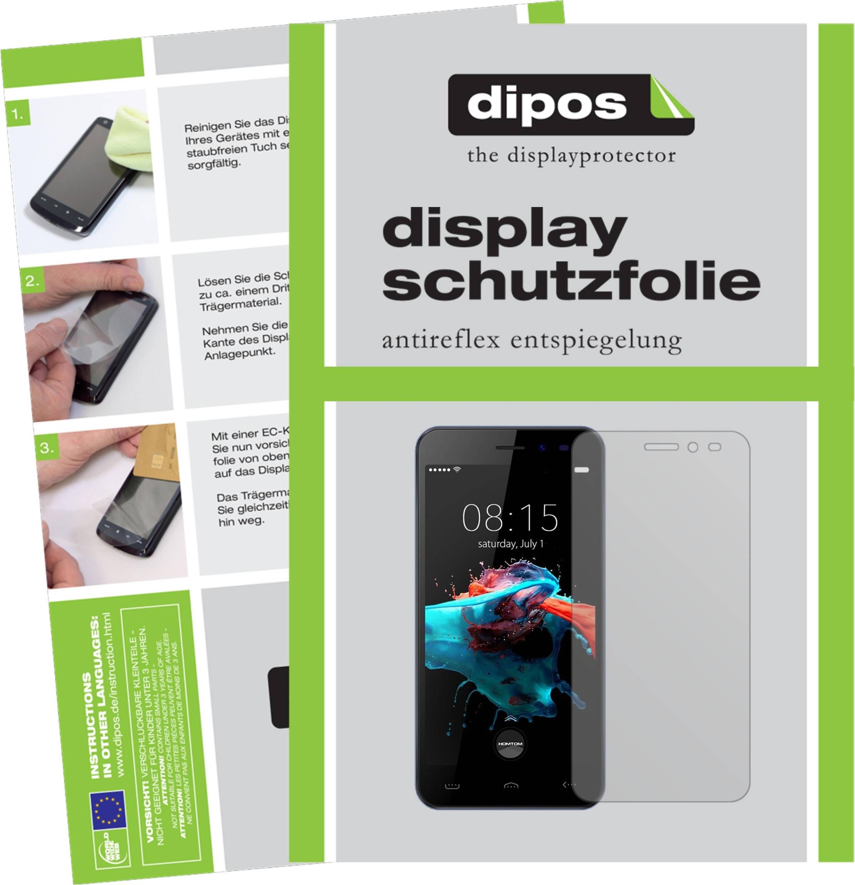 Dipos Screen Protector For Homtom HT16 2016