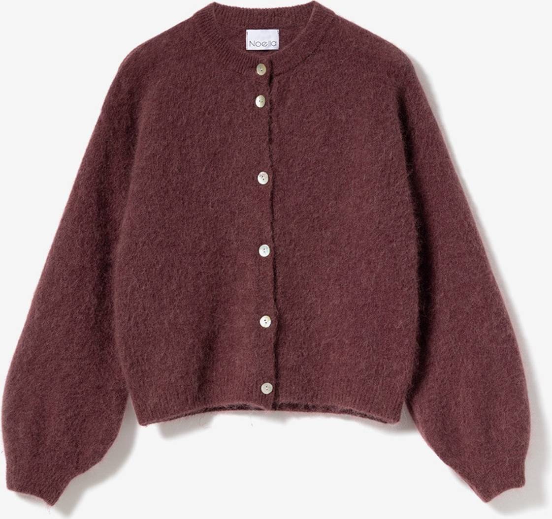 Noella Kae Knit Cardigan Rust