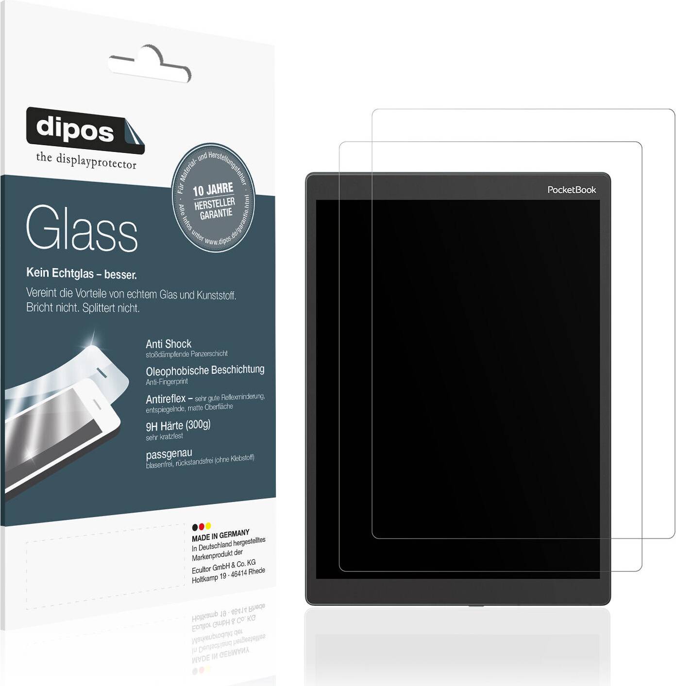 Dipos Screen Protector Pocketbook Color Note Matte 9H