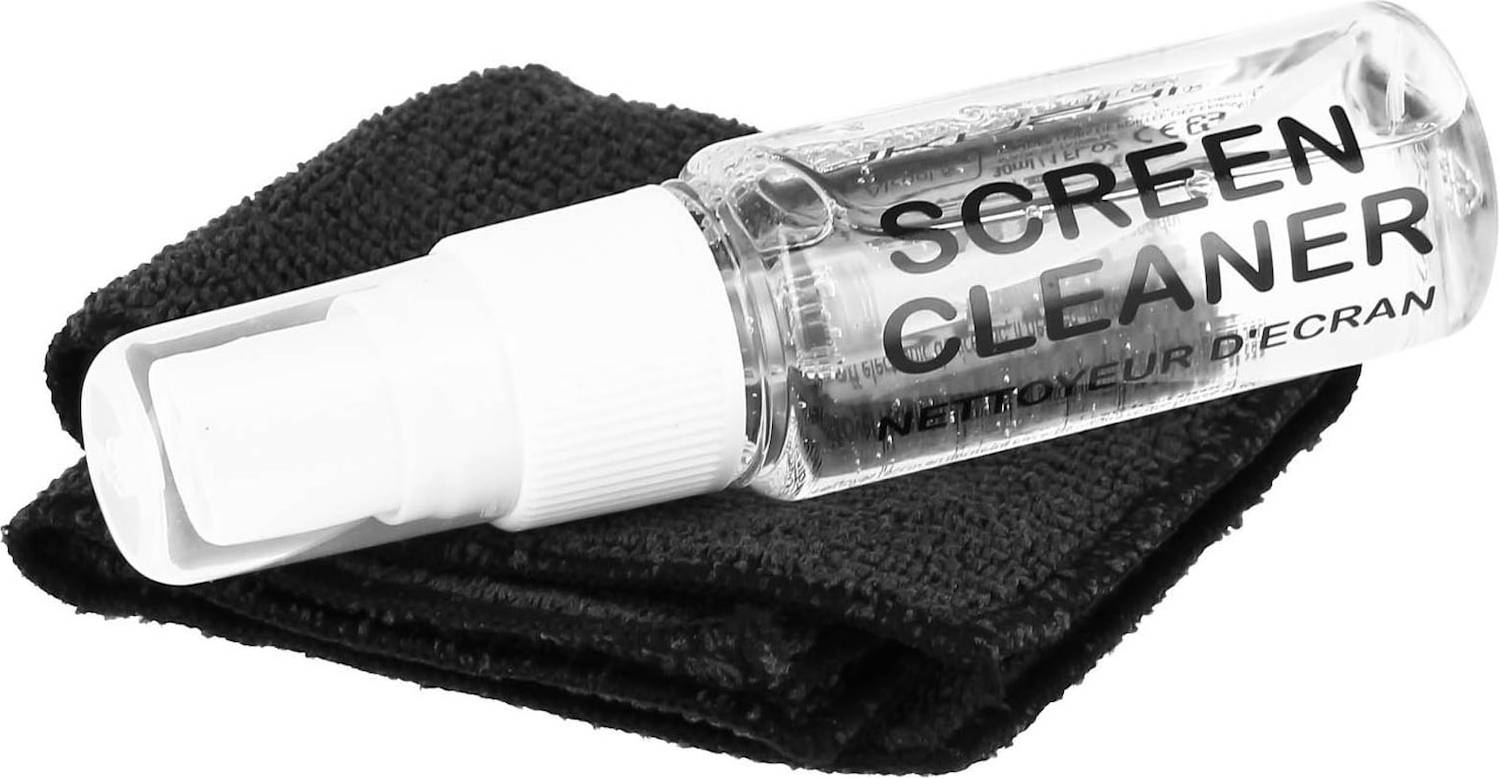 Screen cleaner Akashi Screen Cleaner Kit Spray 30ml Microfiber Cloth