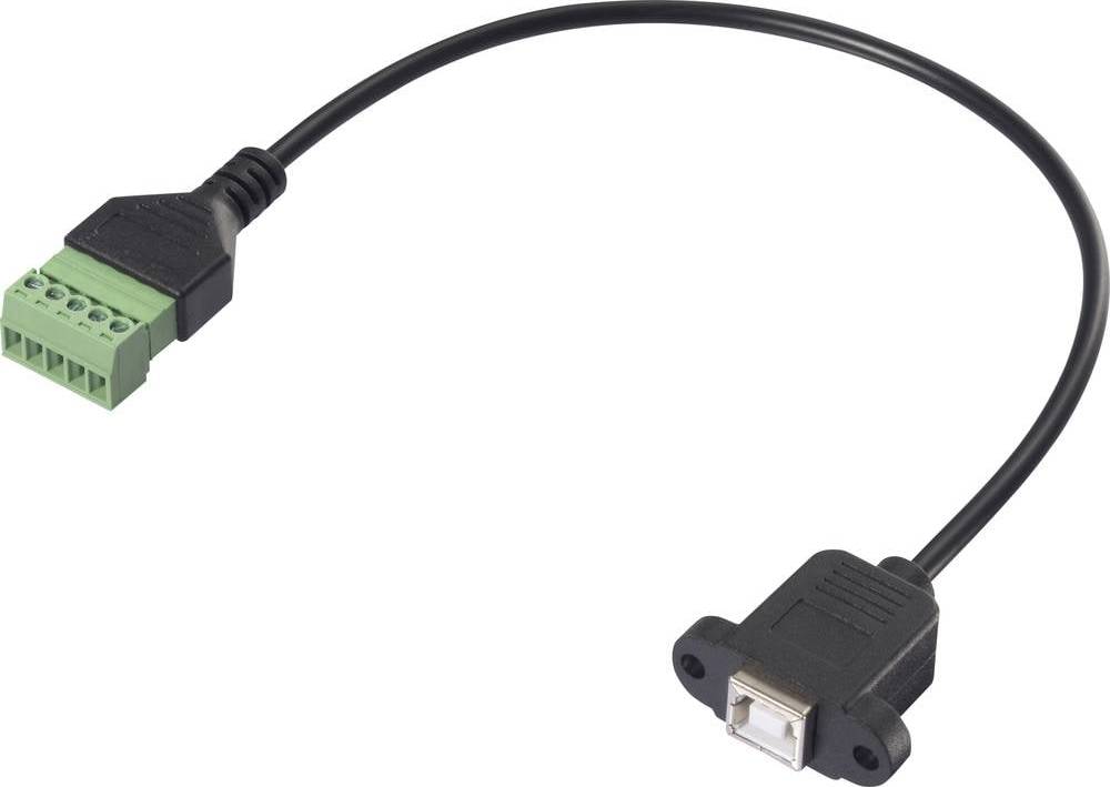 Renkforce USB 2.0 Adapter Cable 30 cm PVC
