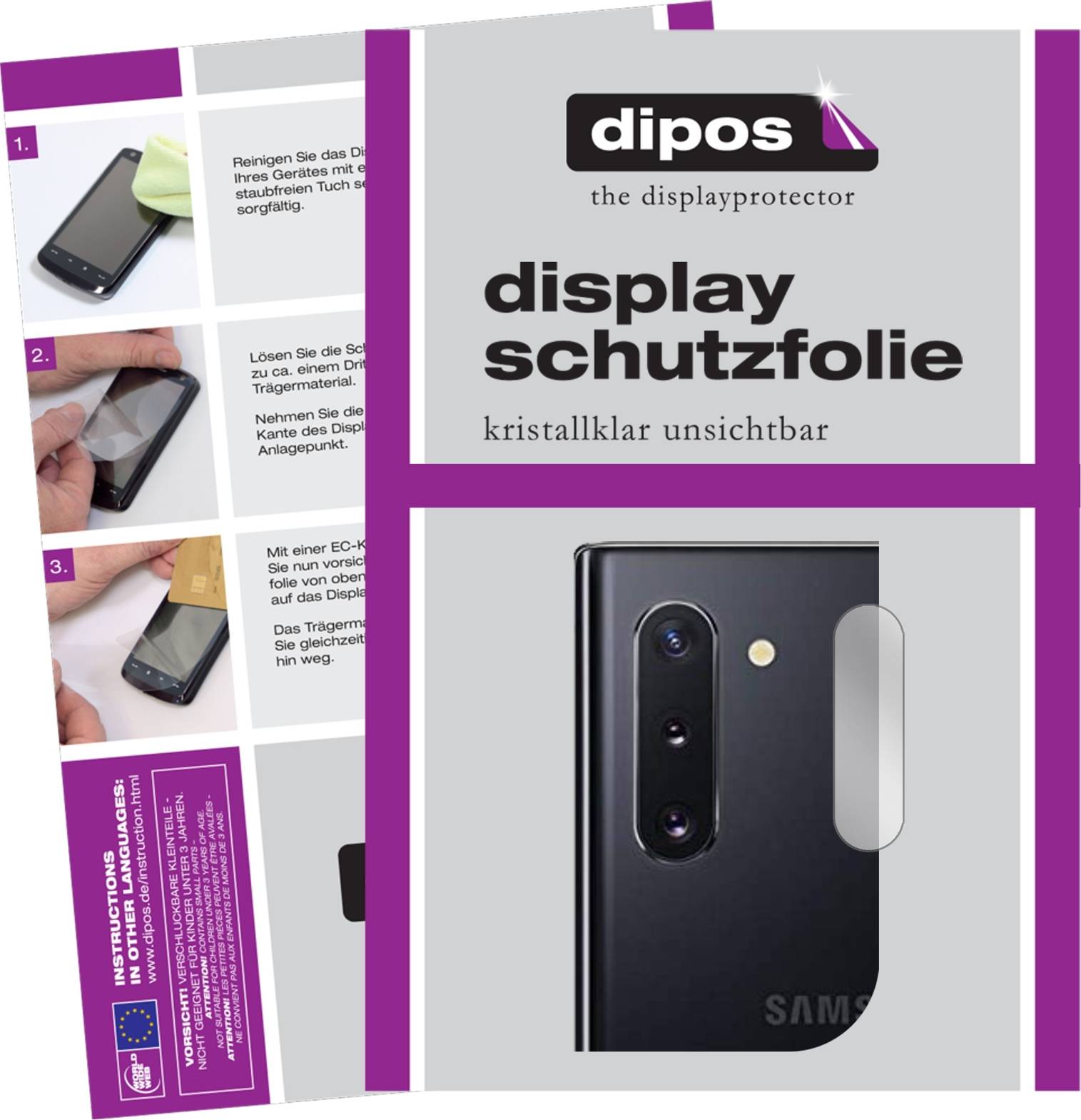 Dipos Screen Protector For Samsung Galaxy Note 10