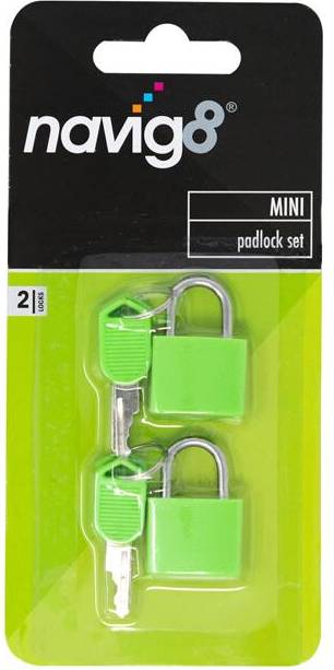 Universal Textiles Navig8 Mini Padlock Set 2pk