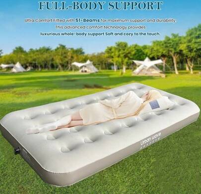 Shein Inflatable Camping Mattress PVC